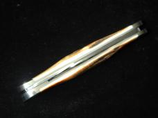 Titusville Cutlery Genuine Burnt Stag Rooster Comb Farmer Knife Super Rare 1 of 45 COA USA Made 2024