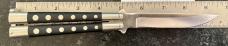 Vintage Valor Balisong Butterfly Knife, Model 527 Ninja, Japan, Unused