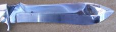 Ivory handled PUMA White Hunter Knife with leather Sheath