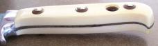 Ivory handled PUMA White Hunter Knife with leather Sheath