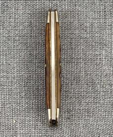 Queen Cutlery – Small Senator – Peachseed Bone – PROTOTYPE NKCA Youth Knife