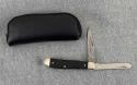 Queen Cutlery SMKW – Mini Trapper – Black Composite – Pattern # QN1 – 2020