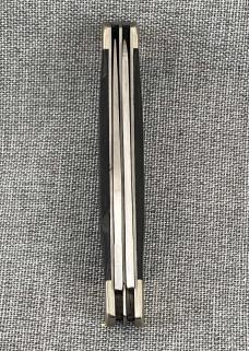 Queen Cutlery SMKW – Mini Trapper – Black Composite – Pattern # QN1 – 2020