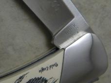 Buck 500 USA "Bald Eagle" Limited Edition Scrimshaw Lockback Knife 1997