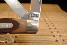 SCHRADE OLD TIMER 8OT SR. STOCKMAN USA MADE NOS VINTAGE HIGH CARBON STEEL FOLDING POCKET KNIFE & BOX