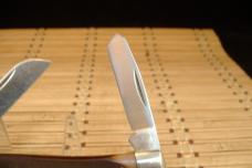 SCHRADE OLD TIMER 8OT SR. STOCKMAN USA MADE NOS VINTAGE HIGH CARBON STEEL FOLDING POCKET KNIFE & BOX