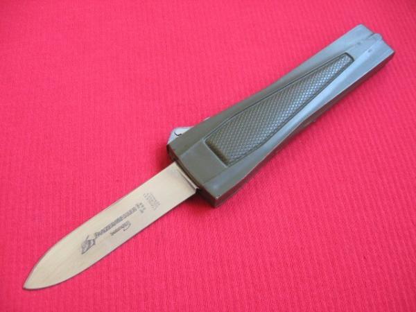 Vintage German Tank Knife Front Opener Solingen Germany OTF Switchblade