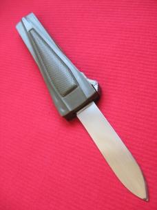 Vintage German Tank Knife Front Opener Solingen Germany OTF Switchblade