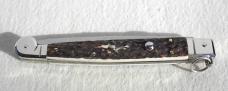 NEW AGA CAMPOLIN 12" ITALIAN SICILIANO FIGHTING KNIFE GENUINE STAG 4 MIL BLADE N/S BOLSTERS