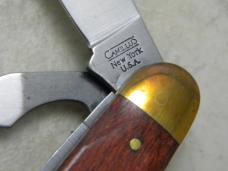 Camillus New York USA Wood Camp Scout Utility Knife NIB
