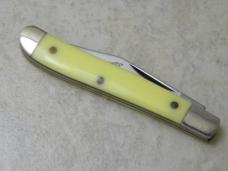 Camillus New York USA Yello-Jaket 710 Delrin Peanut Knife NIB