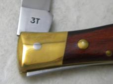 Camillus New York USA 3T Wood Lockback Knife NIB