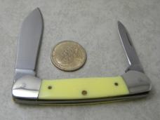 Camillus New York USA Yello-Jaket Delrin Canoe Knife 