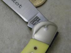 Camillus New York USA Yello-Jaket Delrin Canoe Knife 