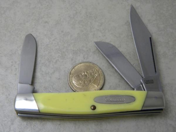 Camillus Made in the USA Saw Cut Delrin Stockman Knife 