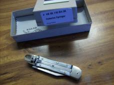 Hubertus Knife Solingen, Germany Small 08 Rare Brazilian Horn 5 3/4 " Open Lilyput NIB