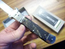 Hubertus Knife Shellpuller Patronenzieher Solingen Germany Brazilian Horn Large Size 11 UNUSED NIB.