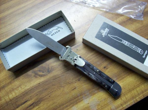 Hubertus Knife Shellpuller Patronenzieher Solingen Germany Brazilian Horn Large Size 11 UNUSED NIB.