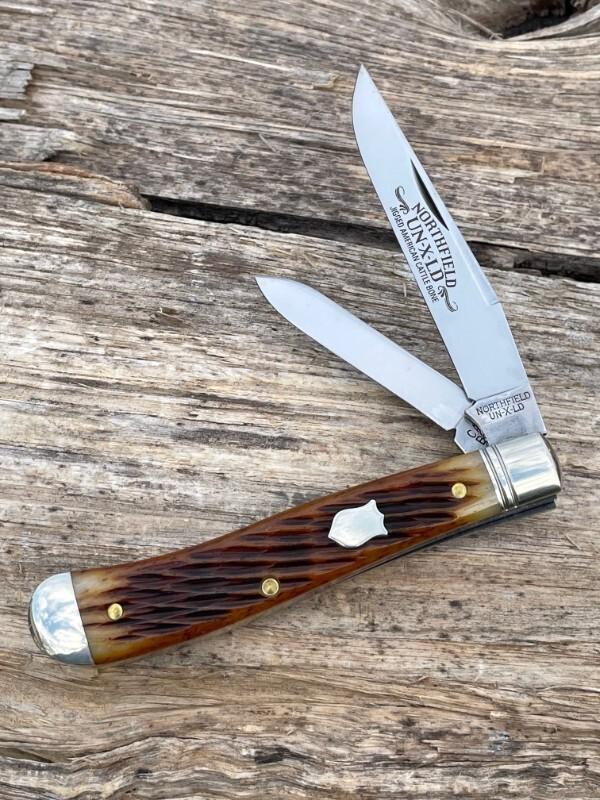 GEC NORTHFIELD ** 488224 ANTIQUE YELLOW BONE SLIM DOG JACK