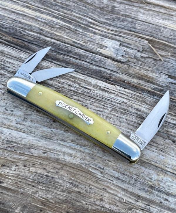 GEC TIDIOUTE ** 620324 ROTTEN BANANA BONE POCKET CARVER GEC TIDIOUTE ** 620324 ROTTEN BANANA BONE POCKET CARVER