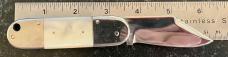 Beautiful Small Custom Switchblade Knife, Wharton, Unused