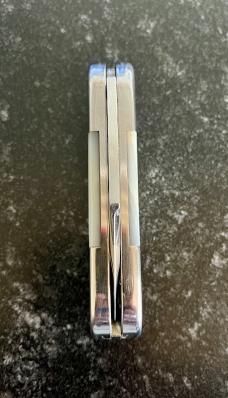 Beautiful Small Custom Switchblade Knife, Wharton, Unused