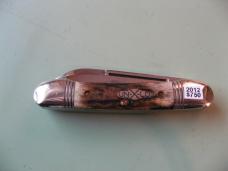 GEC  NORTHFIELD 162212 LITTLE INDIAN GIRL CANOE BURNT STAG 1 OF 44