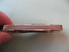 GEC  NORTHFIELD 162212 LITTLE INDIAN GIRL CANOE BURNT STAG 1 OF 44