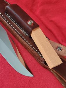 Randall Knife model 12-6 with sheath / catalog / patch 