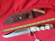 Randall Knife model 12-6 with sheath / catalog / patch 
