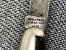 Antique Humason & Beckley H&B – Mother of Pearl – Equal End Pen