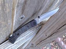 Buck 110 Hunter - Build Out - Limited Edition Knife Black Alum/CF S45VN Blade - NEW