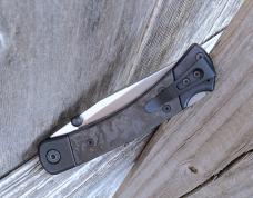 Buck 110 Hunter - Build Out - Limited Edition Knife Black Alum/CF S45VN Blade - NEW