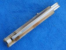 New 11" 5mm D & M Italian Switchblade Blond horn Handles LE only 80 made II