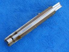 New 11" 5mm D & M Italian Switchblade Blond horn Handles LE only 80 made III