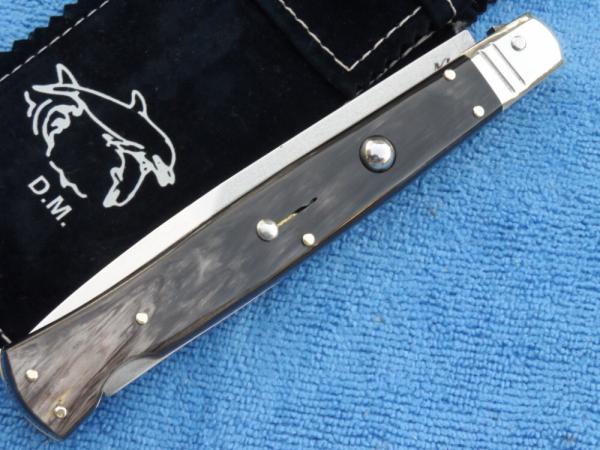 New 11" 5mm D & M Italian Switchblade Brazilian horn LE only 80 made