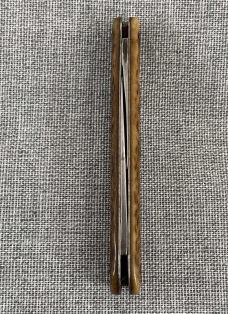 Antique A.W. Wadsworth & Sons Germany – Shadow Sleeveboard Pen Knife – Brown Bone