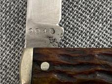 Antique Winchester – Equal End Pen 2840 – Tip Bolsters and Brown Bone