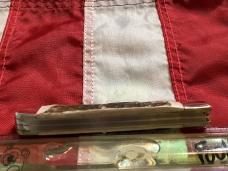 Hen & Rooster -Tobacco Trapper  (mdl# 312 DS/DH) w/ Stag Handles -NOS