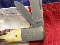 Case XX 1982 8 Dot Barlow w/ Great Stag Handles -Mdl# 52009 SSP