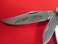 Parker Cut Co. Stag 5 Blade Sowbelly Model # M-105