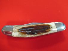 Parker Cut Co. Stag 5 Blade Sowbelly Model # M-105