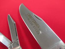 Craftsman Folding Lock Back with small 3 Blade