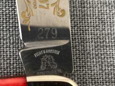 Fight’n Rooster Frank Buster – Germany – 1997 NKCA Youth Knife – Red Bone