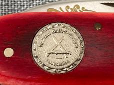 Fight’n Rooster Frank Buster – Germany – 1997 NKCA Youth Knife – Red Bone