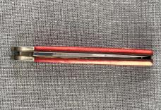 Fight’n Rooster Frank Buster – Germany – 1997 NKCA Youth Knife – Red Bone