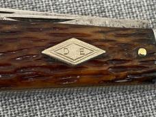 Antique Diamond Edge – Shapleigh Hardware – Easy Open Jack – Brown Bone