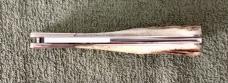 Custom J B Hodge Huntsville, AL Stag Pinch Lock Folding Knife