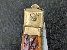 Vintage "Swan" Mini Automatic Pocketknife