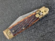 Vintage "Swan" Mini Automatic Pocketknife